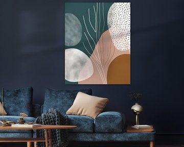 Modern abstract, organic forms by Studio Allee