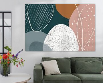 Modern abstract, organic forms by Studio Allee