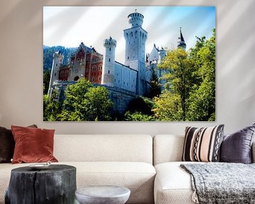 märchenhaftes Schloss Neuschwanstein von jofrey de Graaff