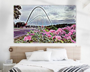 Neon Arch Bridge