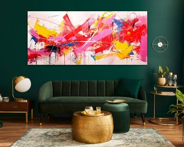 Abstrakt Bunt 14917 von Abstraktes Gemälde