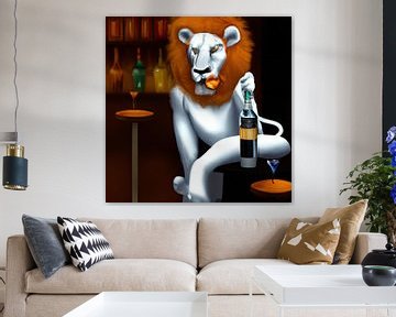 Le roi du bar sur Lions-Art