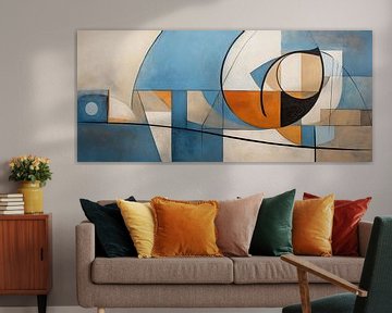 Abstract Modern 61992 van Abstract Schilderij