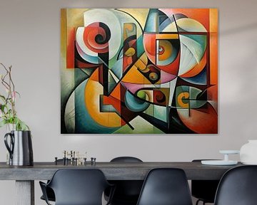 Abstract Werk 79936 van Abstract Schilderij