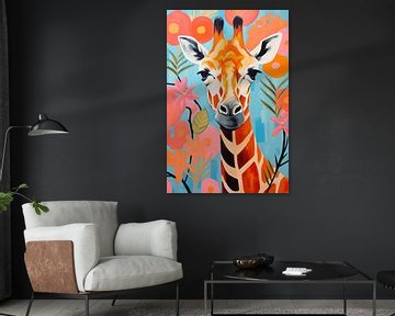 Giraffe by Caroline Guerain