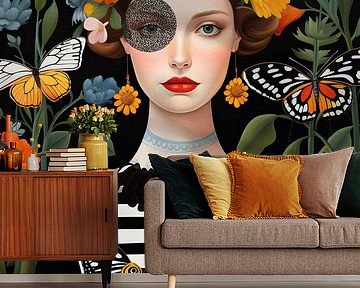 Night garden by Mirjam Duizendstra