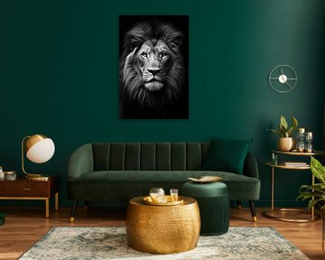 Löwenportrait von ARTemberaubend