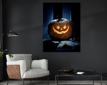 A Halloween Pumpkin by Martijn Hoogendoorn