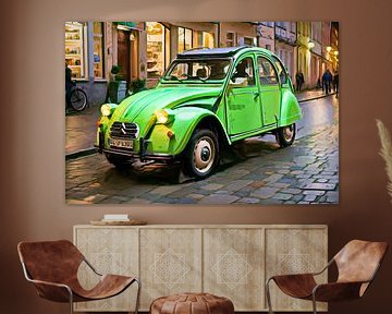 Grüne Ente 2CV