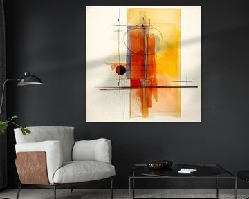 Modern Abstract Expressionisme 72947 van Abstract Schilderij