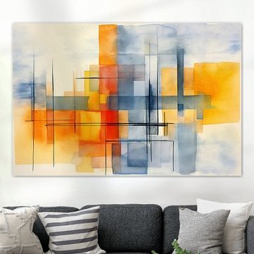 Schöner Abstrakt 225982 von Abstraktes Gemälde