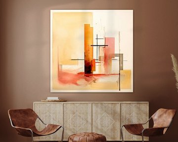 Modern Abstract Expressionisme 265945 van Abstract Schilderij