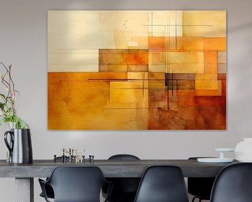 Canvas 332960 van Abstract Schilderij