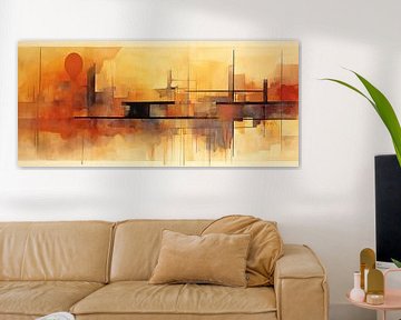 Abstract Expressionist 415961 van Abstract Schilderij