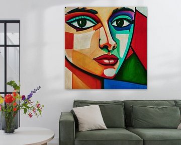 Portraits painted in expressionist style no.41