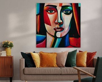 Portraits painted in expressionist style no.37
