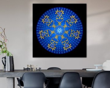 Mandala de cristal ANGE MICHAEL-Shoon'A'Naar/Excalibur sur SHANA-Lichtpionier