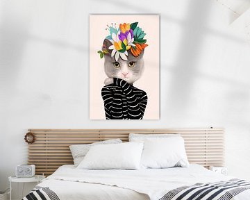 Flower Cat by Cats & Dotz