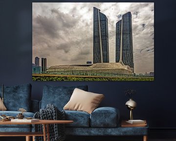 Internationaal Jeugdcultuurcentrum ontworpen door Zaha Hadid, Nanjing, China  van x imageditor