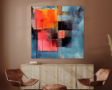 Modern Abstrakt 15951 van Abstract Schilderij