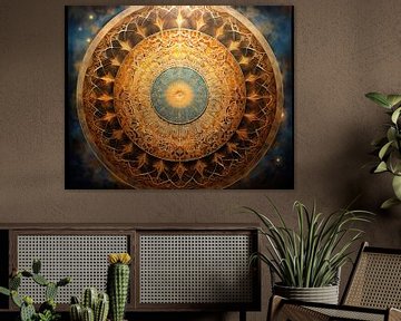 Mandala | Mandala van Abstract Schilderij