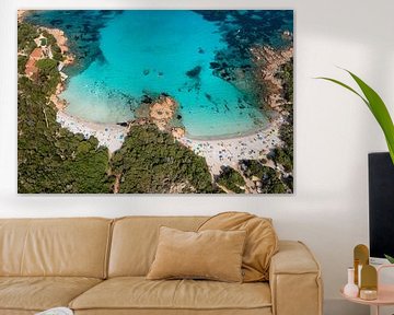 Türkisblauer Traum an der Costa Smeralda von Markus Lange