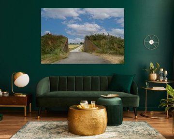 dike crossing reiderwolder polder Groningen by M. B. fotografie