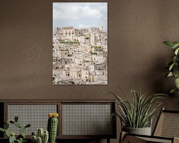 Uitzicht op Matera in Italië van Photolovers reisfotografie