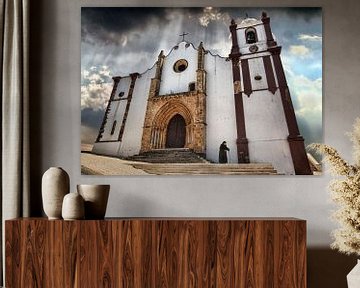 Silves Cathedral, Silves Portugal by Frank Wijn