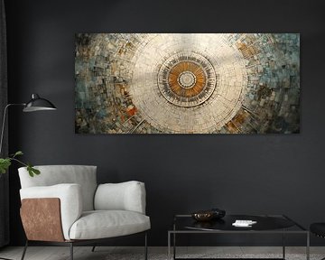 Ver Verleden van Abstract Schilderij