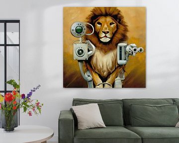 Robo Lion sur Lions-Art