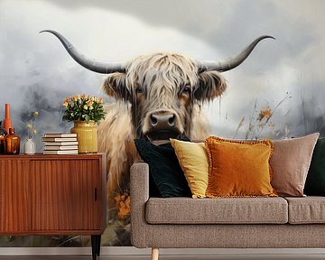 A Highlander in Fine Art by Eva Lee