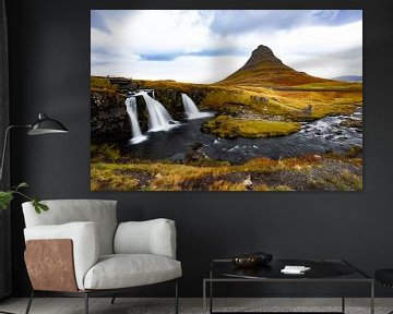 Kirkjufell bevroren in tijd van Rob Coorens