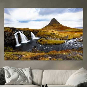 Kirkjufell eingefroren in der Zeit