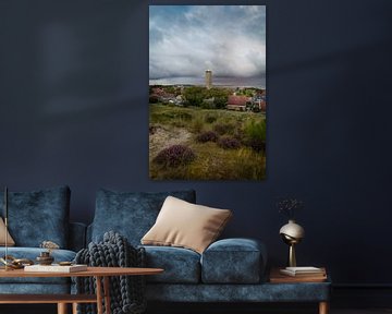 Heather and the Brandaris under a beautiful cloudscape by KB Design & Photography (Karen Brouwer)