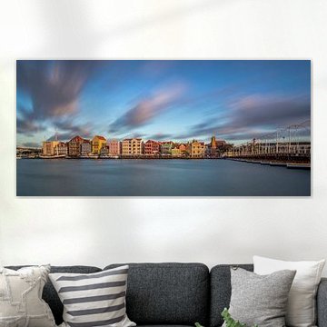 Curacao Handelskade Sunset by Mark De Rooij