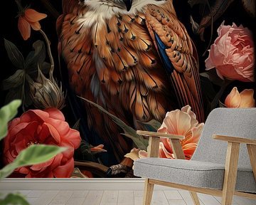 Birds of Paradise 1: Uil van Danny van Eldik - Perfect Pixel Design