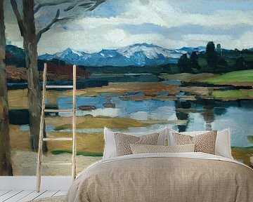 Leo Putz - Kampenwand (Chiemsee) (1911)