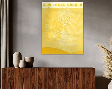 Sunflower garden by Tanja Udelhofen