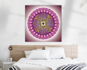 Kristal Mandala-ASHTAR SHERAN-Balancerende Energie van SHANA-Lichtpionier