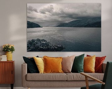 Panorama idyll at Eilean Donan Castle in Scotland. Highlander castle in the Highlands. by Jakob Baranowski - Photography - Video - Photoshop