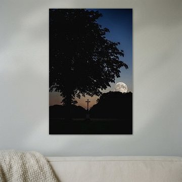 Vollmond über Gievenbeck