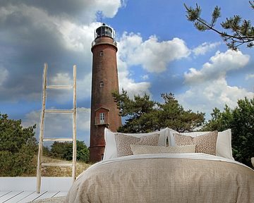 De vuurtoren van Prerow van Ostsee Bilder
