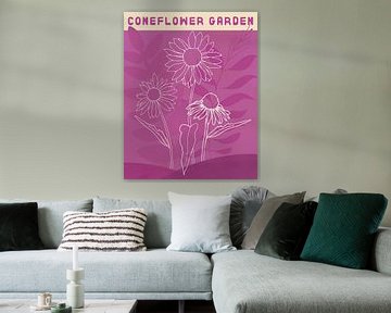 Echinacea-Garten