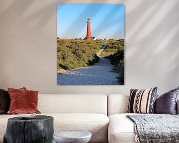 Schiermonnikoog - de rode én witte toren van Daniël Nelck