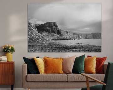 Neist Point op het Isle of Skye in Groot-Brittannië. Panorama klif. Schotland Hooglanden! van Jakob Baranowski - Photography - Video - Photoshop