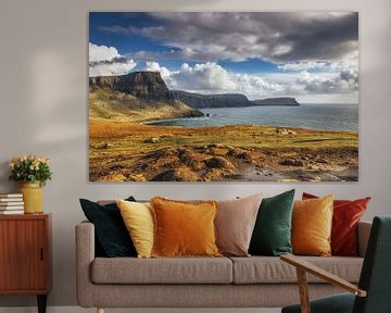 Neist Point on the Isle of Skye in Great Britain. Panorama cliff. Scotland Highlands! by Jakob Baranowski - Photography - Video - Photoshop
