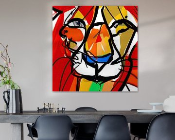 Le roi des couleurs sur Lions-Art