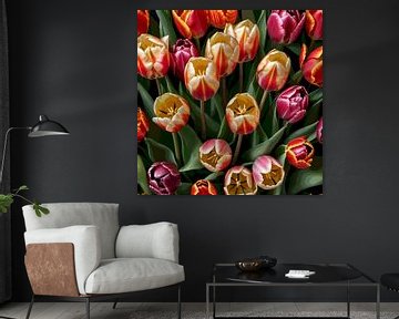 Fête de la tulipe sur Wilfried van Dokkumburg