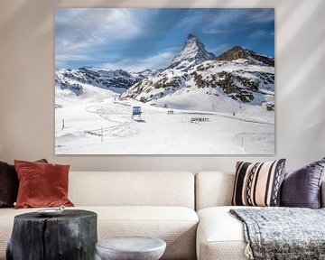 Matterhorn-Skigebiet Zermatt von t.ART